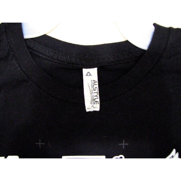 IGN Nintendo Video Games Power UP Icons Black XL Cotton T Shirt Mario Portal - Picture 5 of 5